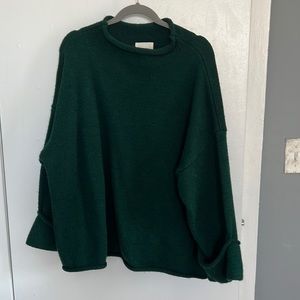 Anthropologie green sweater